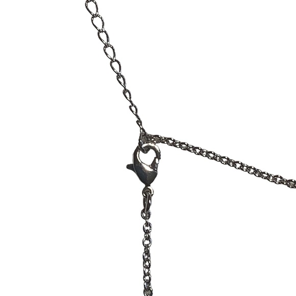 ELIZABETH GRANT SOLITARIE NECKLACE WITH GOLD POUCH/ NWOT - Picture 5 of 6